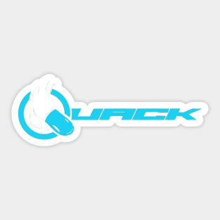 QUACK (Blue Variant) Sticker